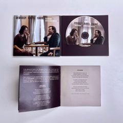 ŽIGA BRANKA BEATA ILONA BARCZA | DEBUSY FAURÉ RAVEL| CD | DESIGN BY E-CREATE | 2023 | 3
