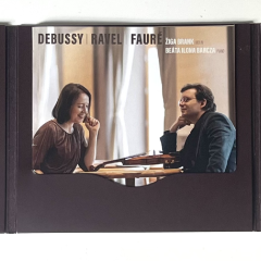 ŽIGA BRANKA BEATA ILONA BARCZA | DEBUSY FAURÉ RAVEL | CD | DESIGN BY E-CREATE | 2023 | 5
