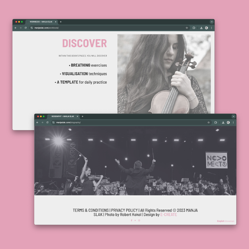 MANJA SLAK | PORTFOLIO | DESIGN BY E-CREATE | 2023 | 17